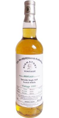Mortlach 1991 SV The Un-Chillfiltered Collection Sherry Butt #7712 46% 700ml