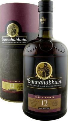 Bunnahabhain 12yo Ex-Sherry 55.1% 750ml