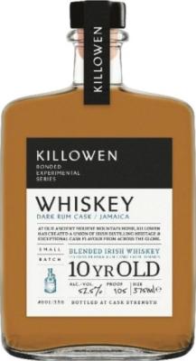 Killowen 10yo KD Experimental Series Jamaican Rum Cask US Market 52.5% 375ml