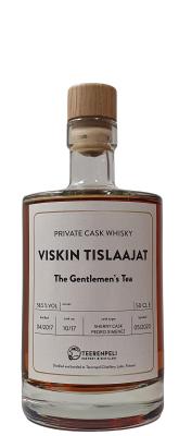 Teerenpeli The Gentlemen's Tea Private Cask 10/17 Viskin Tislaajat 58.5% 500ml