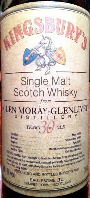 Glen Moray 1959 Kb 44.1% 700ml