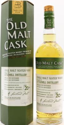 Littlemill 1991 DL Old Malt Cask 20yo Refill Hogshead 50% 700ml