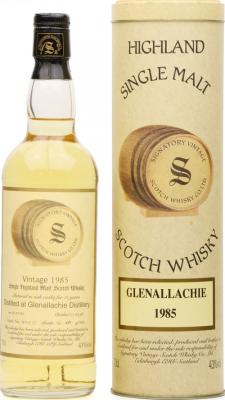 Glenallachie 1985 SV Vintage Collection 11yo Oak Casks 4075 77 43% 700ml