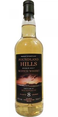 Miltonduff 8yo Kin Foundland Hills Hanos 43% 700ml