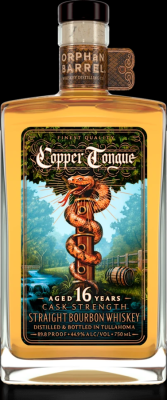 Orphan Barrel Copper Tongue 16yo Straight Bourbon Whisky 44.9% 750ml
