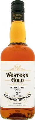 Western Gold 3yo Straight Kentucky Bourbon Whisky American Oak LIDL 40%  700ml - Spirit Radar
