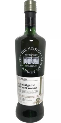 Ardmore 2009 SMWS 66.111 A genial genie of sweet smoke Refill Ex-Bourbon Barrel 58.9% 700ml