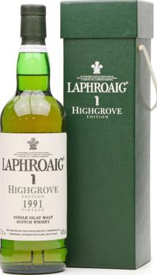 Laphroaig 1991 Highgrove Edition 43% 700ml
