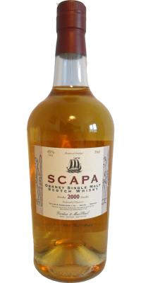 Scapa 2000 GM Single Cask Refill Bourbon Barrel #1072 LMDW Exclusive 45% 700ml