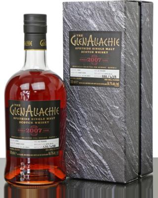 Glenallachie 2007 Single Cask for Europe Batch 2 Port Pipe #1860 58.7% 700ml