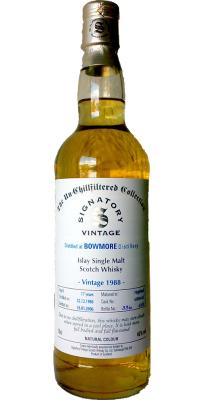 Bowmore 1988 SV The Un-Chillfiltered Collection 43804 + 43805 46% 700ml