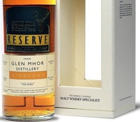 Glen Mhor 1966 GM Reserve Refill Sherry Hogshead #3690 van Wees 52.1% 700ml