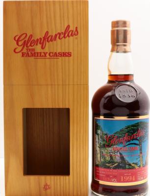 Glenfarclas 1994 Sherry Hogshead #3882 53.7% 700ml