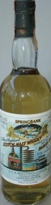 Springbank 1970 Local Barley #3341 46% 750ml