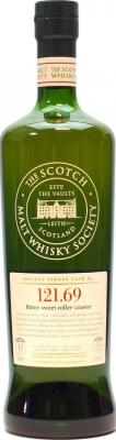 Arran 1998 SMWS 121.69 Bitter-sweet roller-coaster Refill Ex-Bourbon Barrel 55.8% 700ml