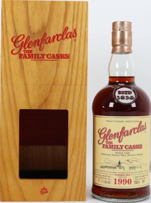 Glenfarclas 1990 The Family Casks Release S18 Sherry Butt #9468 57.1% 700ml