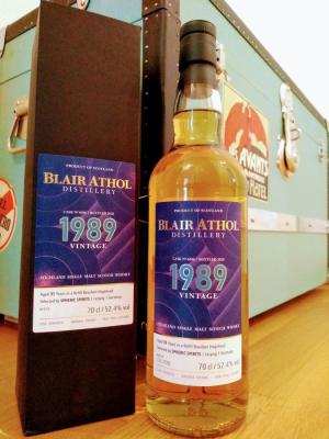 Blair Athol 1989 SpSp 31yo Refill Bourbon Hogshead #6106 52.4% 700ml