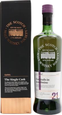 Glen Grant 1996 SMWS 9.147 Cocktails in A coalmine Refill Ex-Bourbon Hogshead 60.5% 700ml