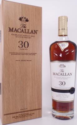 Macallan 30yo Annual 2020 Release Sherry Oak 43% 700ml