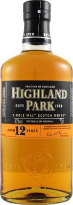 Highland Park 12yo 40% 1000ml