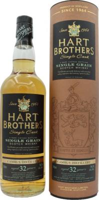Cambus 1991 HB Single Cask Bourbon Barrel 54.3% 700ml
