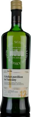 Aberlour 2005 SMWS 54.56 Cricket pavilion in Tuscany 2nd Fill Ex-Bourbon Barrel 59.3% 700ml