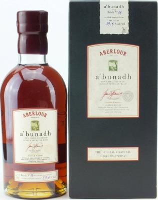 Aberlour A'bunadh batch #16 59.6% 700ml