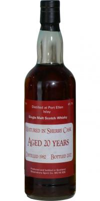 Port Ellen 1982 Blo Sherry Cask 61.7% 700ml