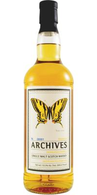 Glentauchers 1997 Arc Butterflies from the USA Refill Barrel #3830 53.3% 750ml