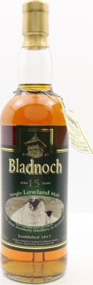 Bladnoch 1992 Sheep Label 15yo Sherry Butt #2615 55% 700ml