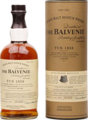 Balvenie Tun 1858 Batch #6 See Note 52.3% 700ml