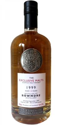 Bowmore 1999 CWC Exclusive Malts Bourbon Cask #347 54.5% 700ml