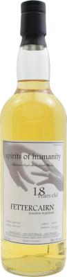 Fettercairn 1997 spco Spirits of Humanity 18yo Bourbon Hogshead #3353 58.1% 700ml