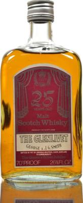 Glenlivet 25yo GM The Queen's Silver Jubilee 40% 750ml