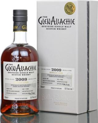 Glenallachie 2009 Single Cask Oloroso hogshead #7699 A dark Dutch winter 55.1% 700ml