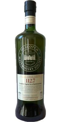 Inchmurrin 2000 SMWS 112.7 Youthful vigour in A barrel prison Refill Ex-Bourbon Barrel 112.7 58.5% 700ml