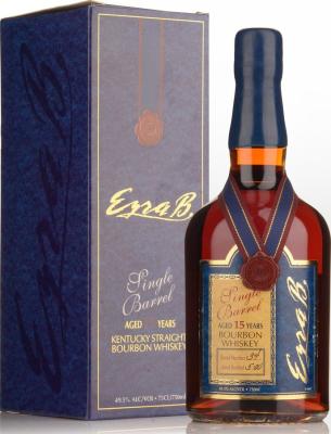 Ezra Brooks 15yo #34 49.5% 750ml