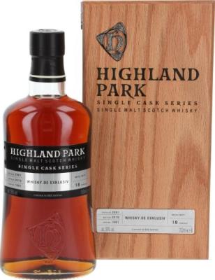 Highland Park 2001 Single Cask Series Refill Butt whisky.de 59% 700ml