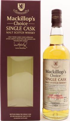 Tamdhu 1989 McC Single Cask Cask Strength #4104 45.4% 700ml