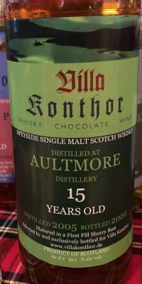 Aultmore 2005 VK 1st Fill Sherry Butt 51.1% 700ml