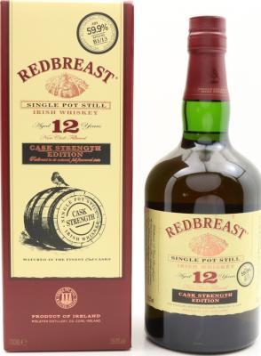 Redbreast 12yo Cask Strength Edition Batch B1/13 59.9% 700ml