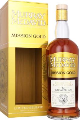 Bunnahabhain 1991 MM Mission Gold 44.1% 700ml