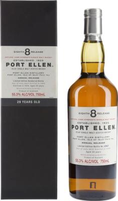 Port Ellen 8th Release Diageo Special Releases 2008 55.3% 750ml