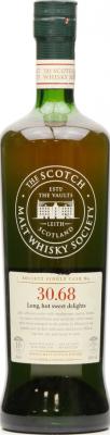 Glenrothes 2001 SMWS 30.68 Long hot sweet delights Refill ex-Sherry Gorda 60.6% 700ml