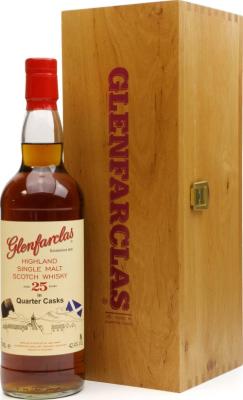 Glenfarclas 25yo Quarter Casks 42.4% 700ml