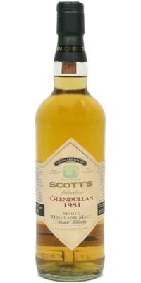 Glendullan 1981 Sc Oakwood Casks 58.7% 700ml