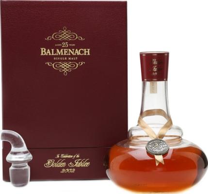 Balmenach 1977 Golden jubilee still shaped decanter 58% 700ml