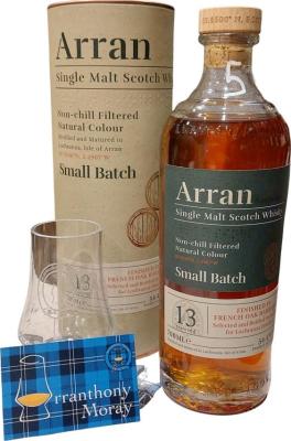 Arran 13yo Small Batch Grand Cru champagne Barrique Lochranza Distillery Visitors Centre 54.4% 700ml