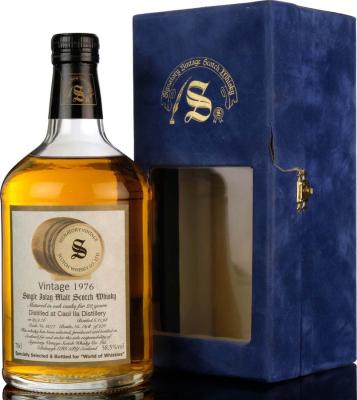 Caol Ila 1976 SV Vintage Collection Dumpy Oak Cask 8077 World of Whiskies 58.5% 700ml