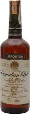 Canadian Club Imported 43.4% 750ml